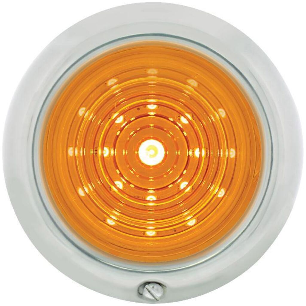 26 Amber LED Parking Light Assembly For Ford Car (1947-1948)& Truck (1942-1947)
