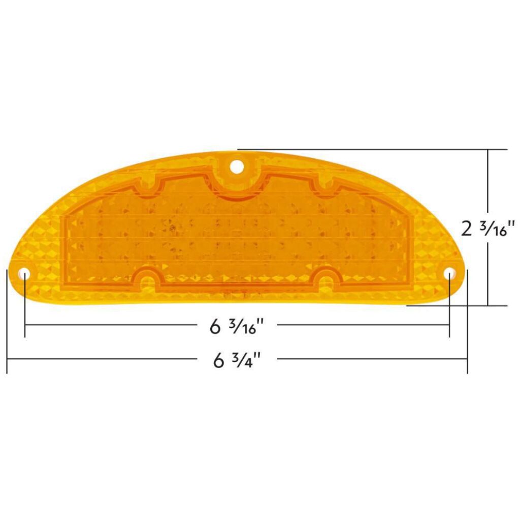 37 Amber LED Sequential Parking Light For 1955 Chevy Passenger Car