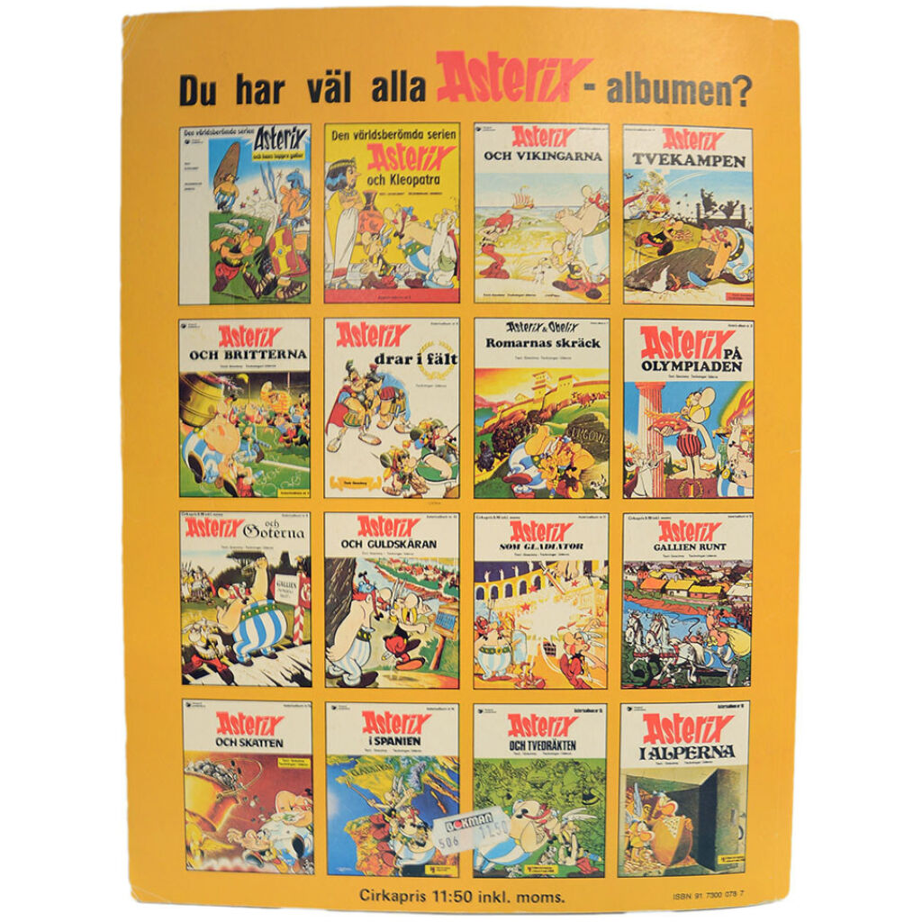 Asterix och Kleopatra, album nr 2, 1975, VG
