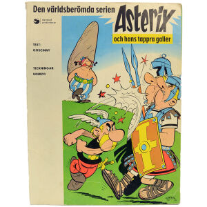 Asterix och hans tappra galler, Album Nr 1, 1974, VG
