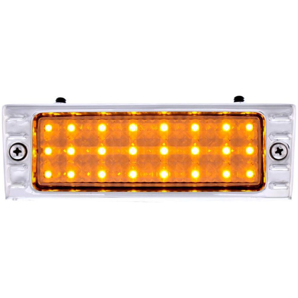 24 LED Parking Light Assembly With SS Bezel For 1947-53 Chevy Truck