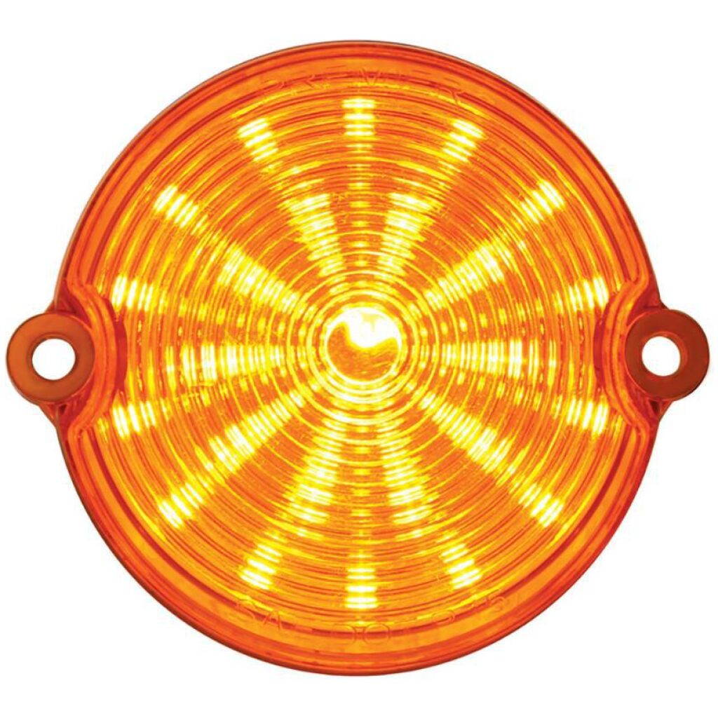 25 Amber LED 12V Front Parking Light For 1963-67 Corvette