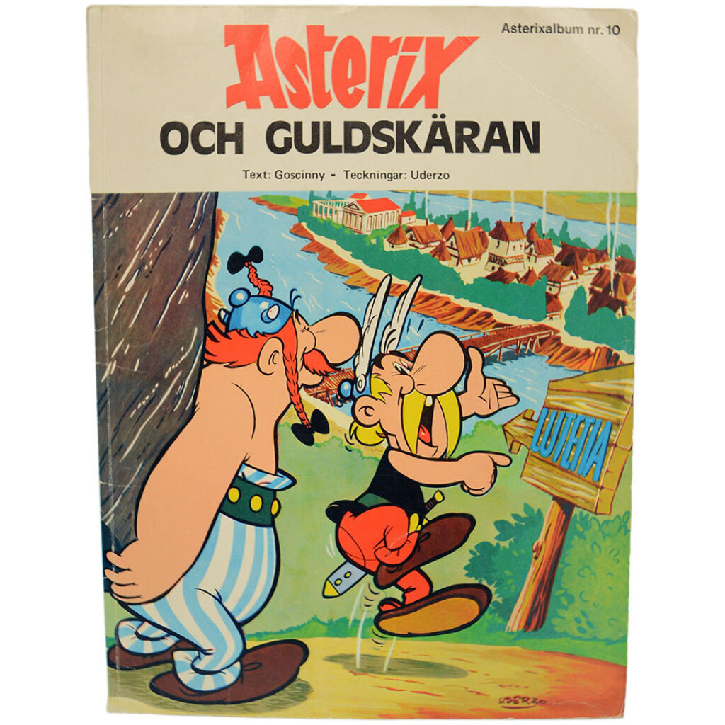 Asterix och Guldskäran, album nr 10, 1973, skick FN-VF