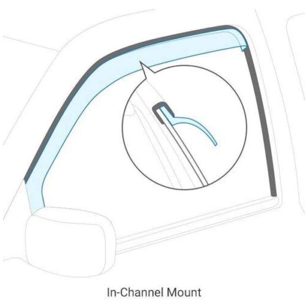 1-par Ventshades Plymouth Dodge van / fullsize 1976-96, Auto Ventshade 12030