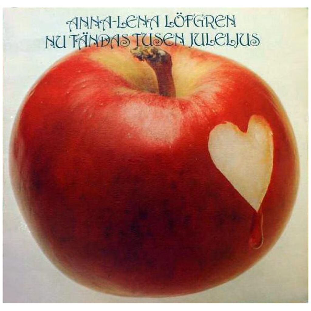 Anna-Lena Löfgren - Nu Tändas Tusen Juleljus (LP, Album)