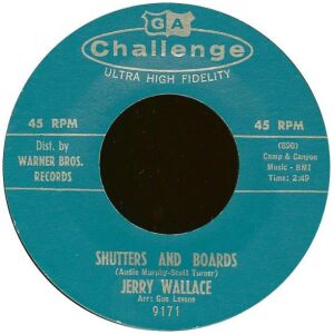 Jerry Wallace - Shutters And Boards / Am I That Easy To Forget (7)