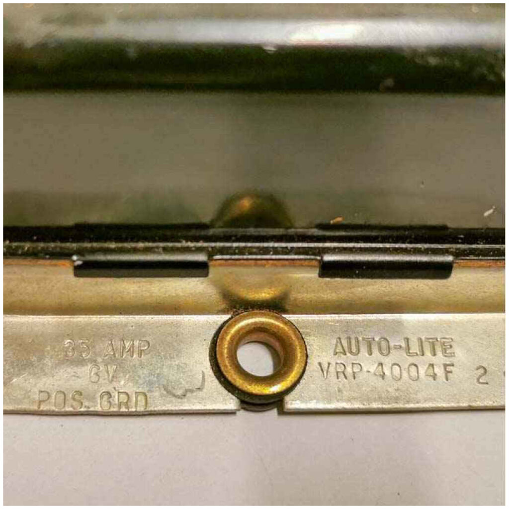 Laddningsrelä 6V 35A Crosley CD, Hotshot 1947-51, Autolite VRP4004-F
