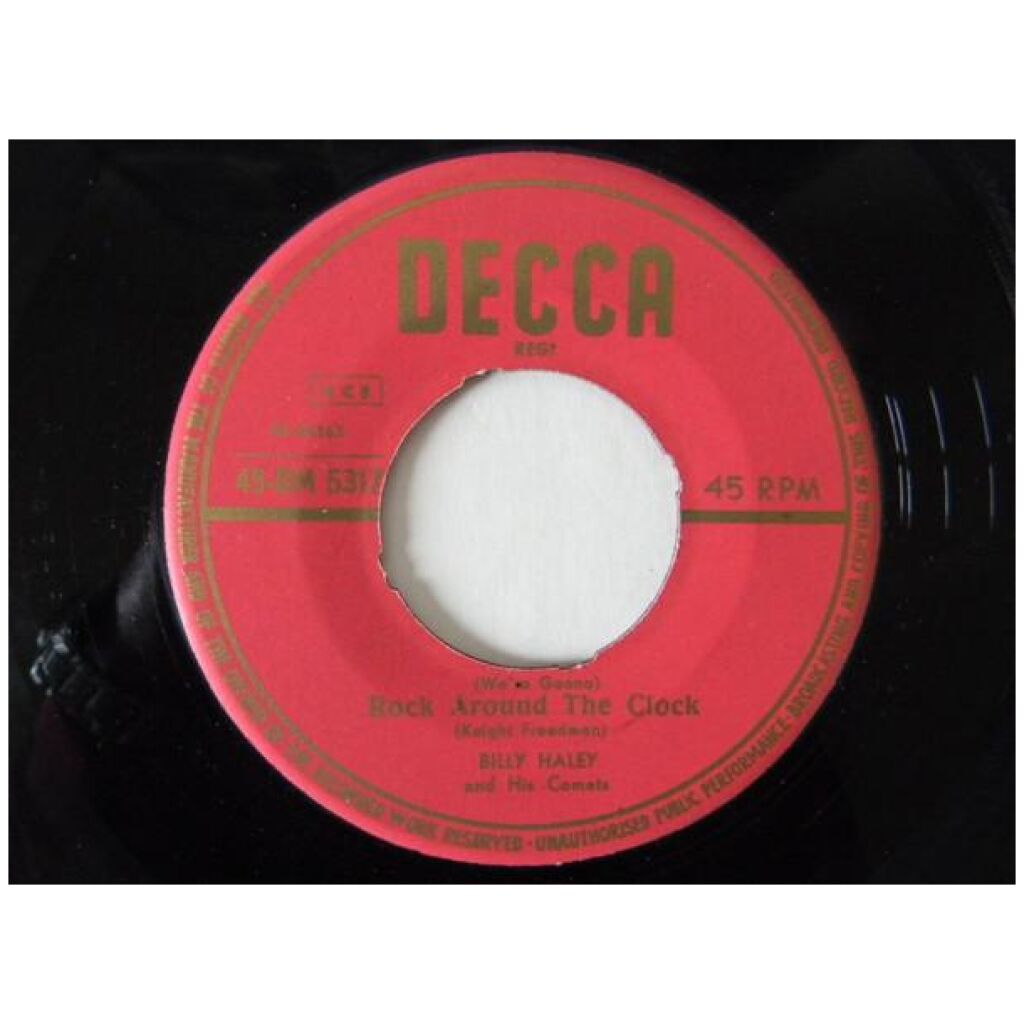 Billy Haley and his Comets* - Rock Around The Clock (7, Single)