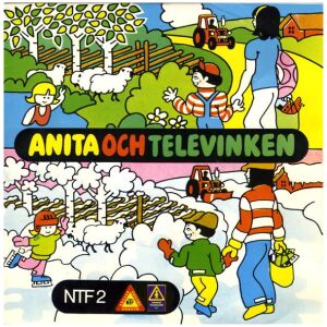 Anita & Televinken - Televinken I Barnens Trafikklubb (7, EP, RE)