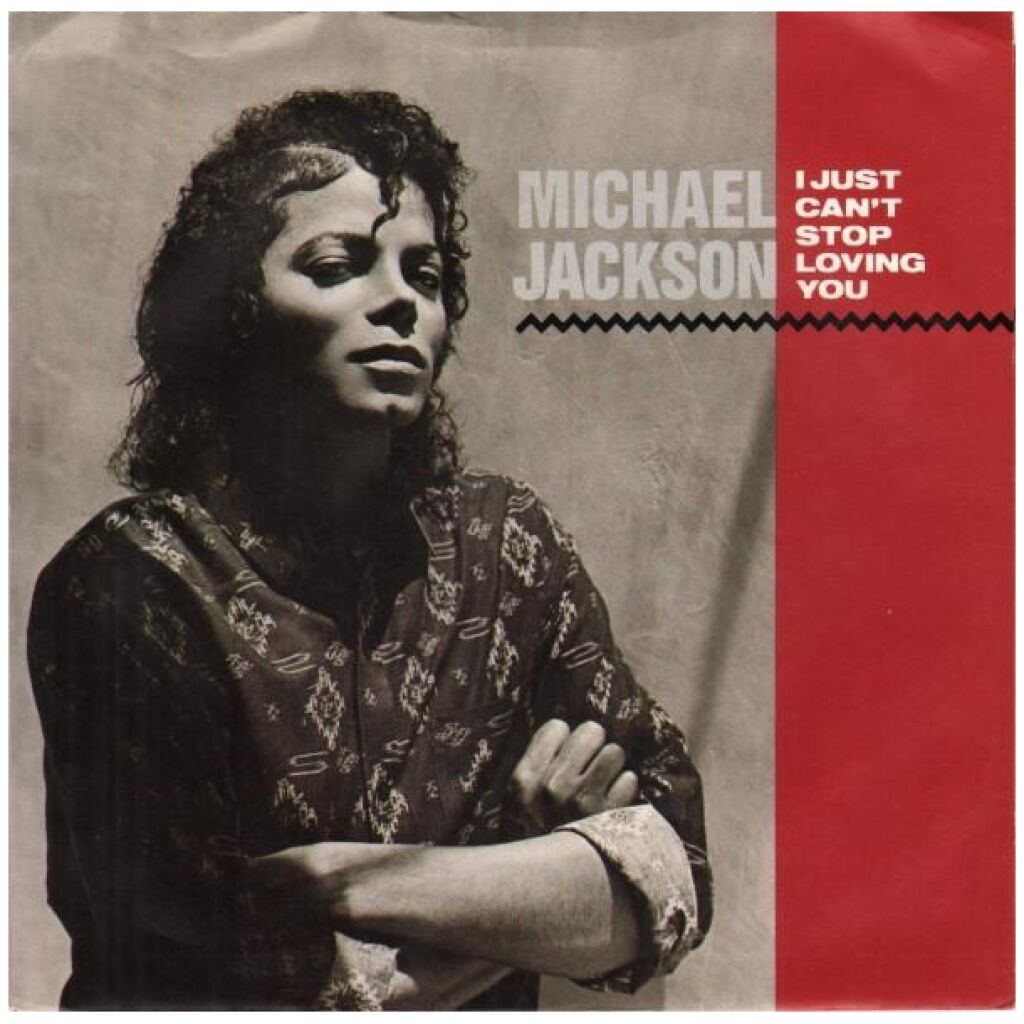 Michael Jackson - I Just Cant Stop Loving You (7, Single)