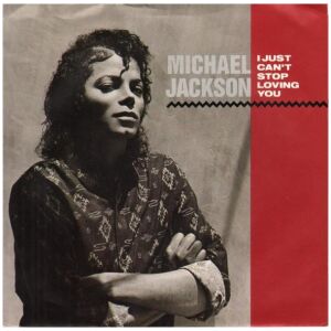 Michael Jackson - I Just Cant Stop Loving You (7, Single)