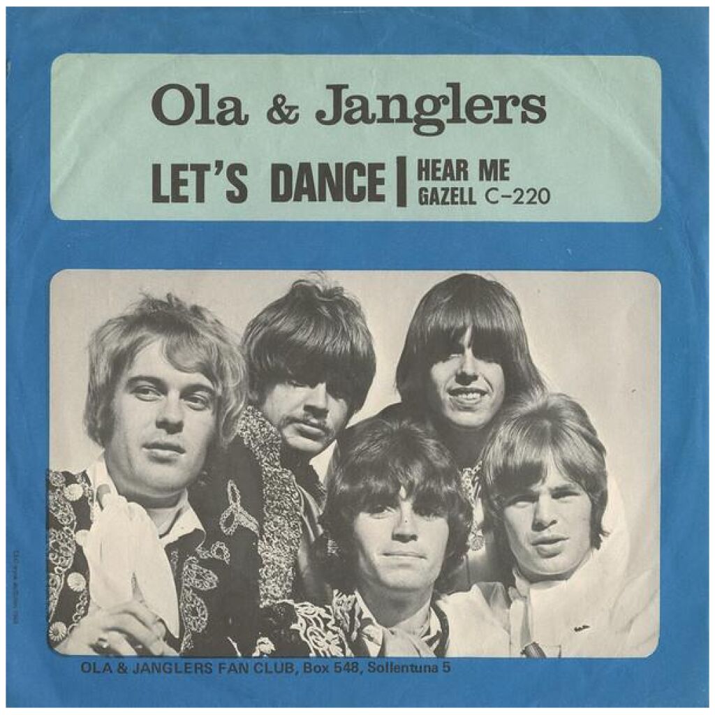 Ola & Janglers* - Lets Dance / Hear Me (7, Single, Blu)