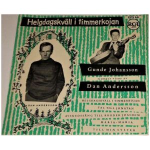 Gunde Johansson - Sjunger Visor Av Dan Andersson (7, EP)