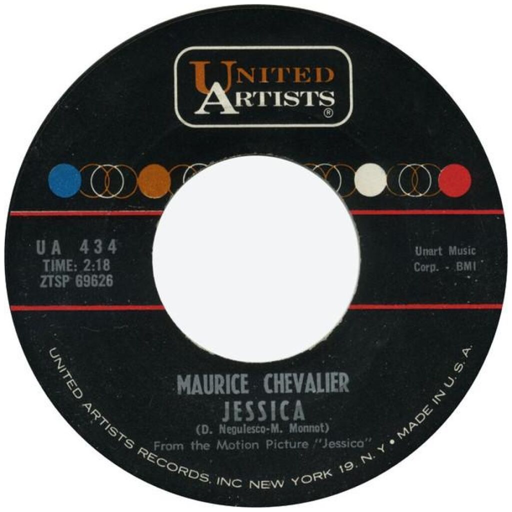 Maurice Chevalier - Jessica (7, Single)