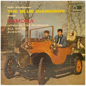 The Blue Diamonds - Här Kommer The Blue Diamonds Med Ramona (7, EP)