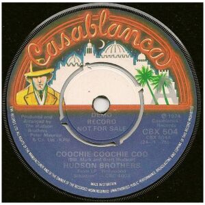 Hudson Brothers - Coochie Coochie Coo (7, Single, Promo)