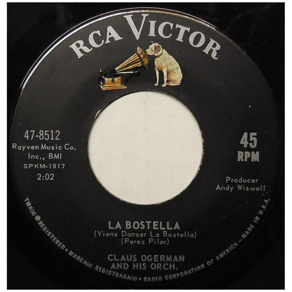 Claus Ogerman And His Orch.* - La Bostella (7, Single)