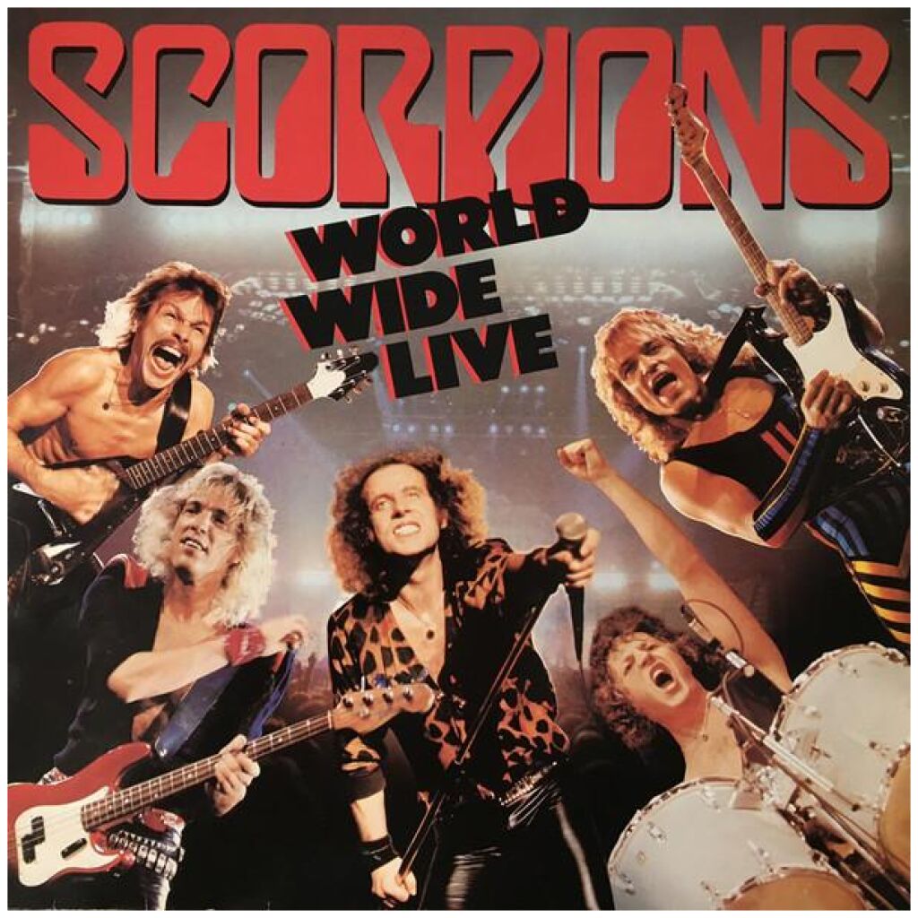Scorpions - World Wide Live (2xLP, Album, Gat)
