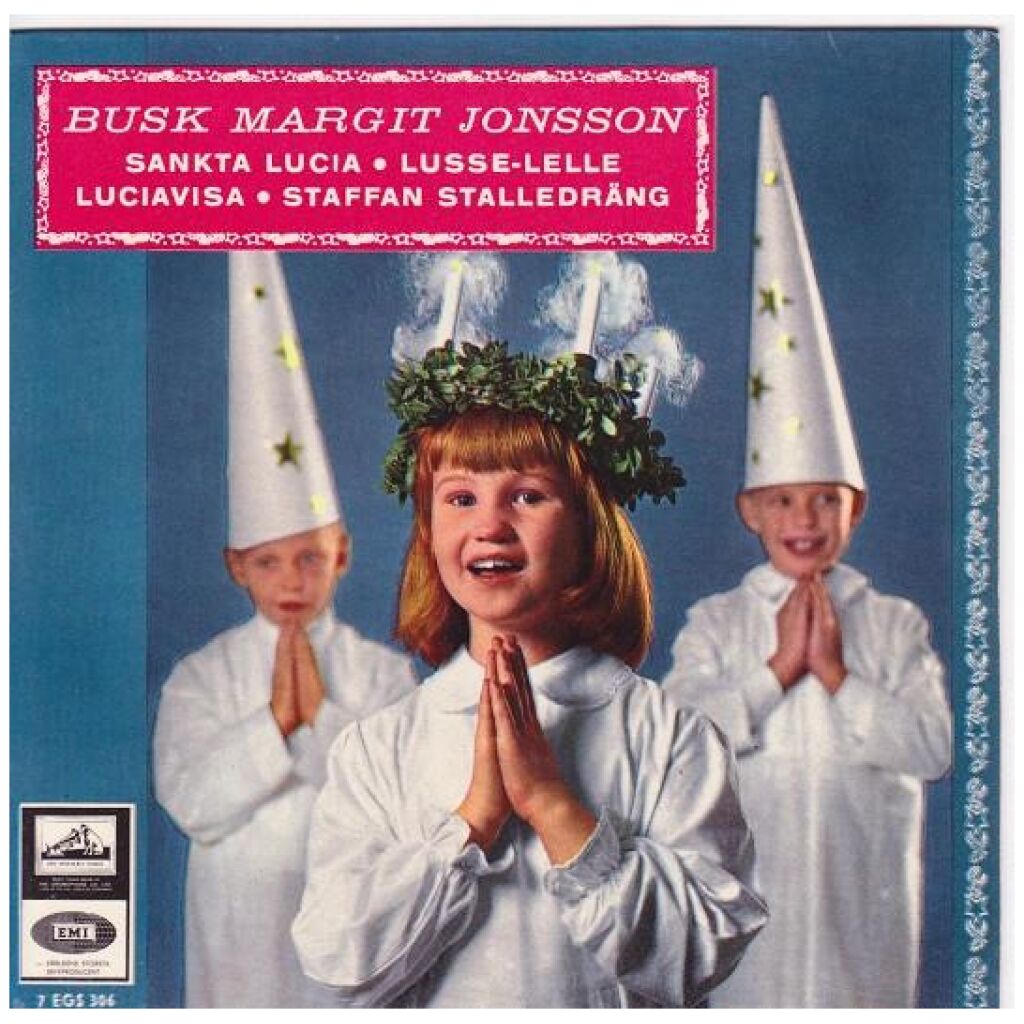 Busk Margit Jonsson - Sankta Lucia (7, EP)