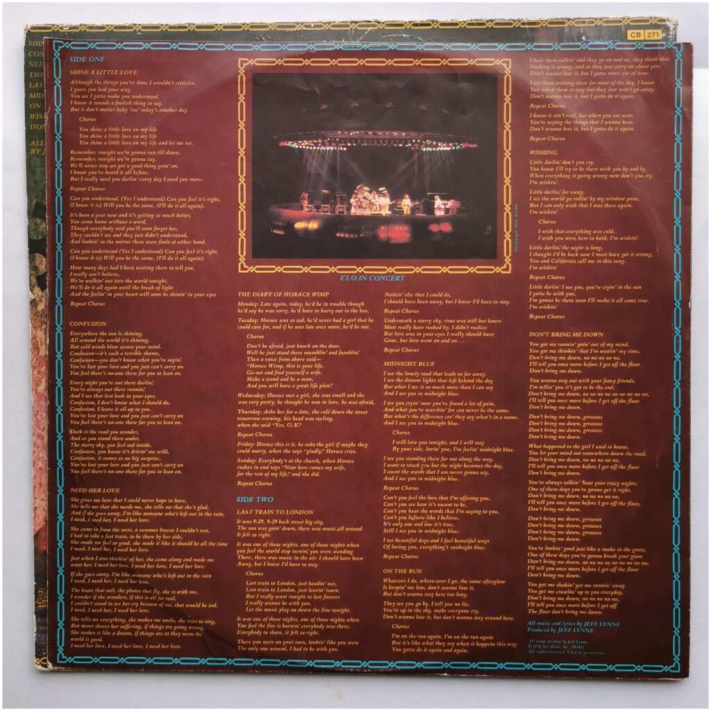 Electric Light Orchestra - Discovery (LP, Album, Gat)