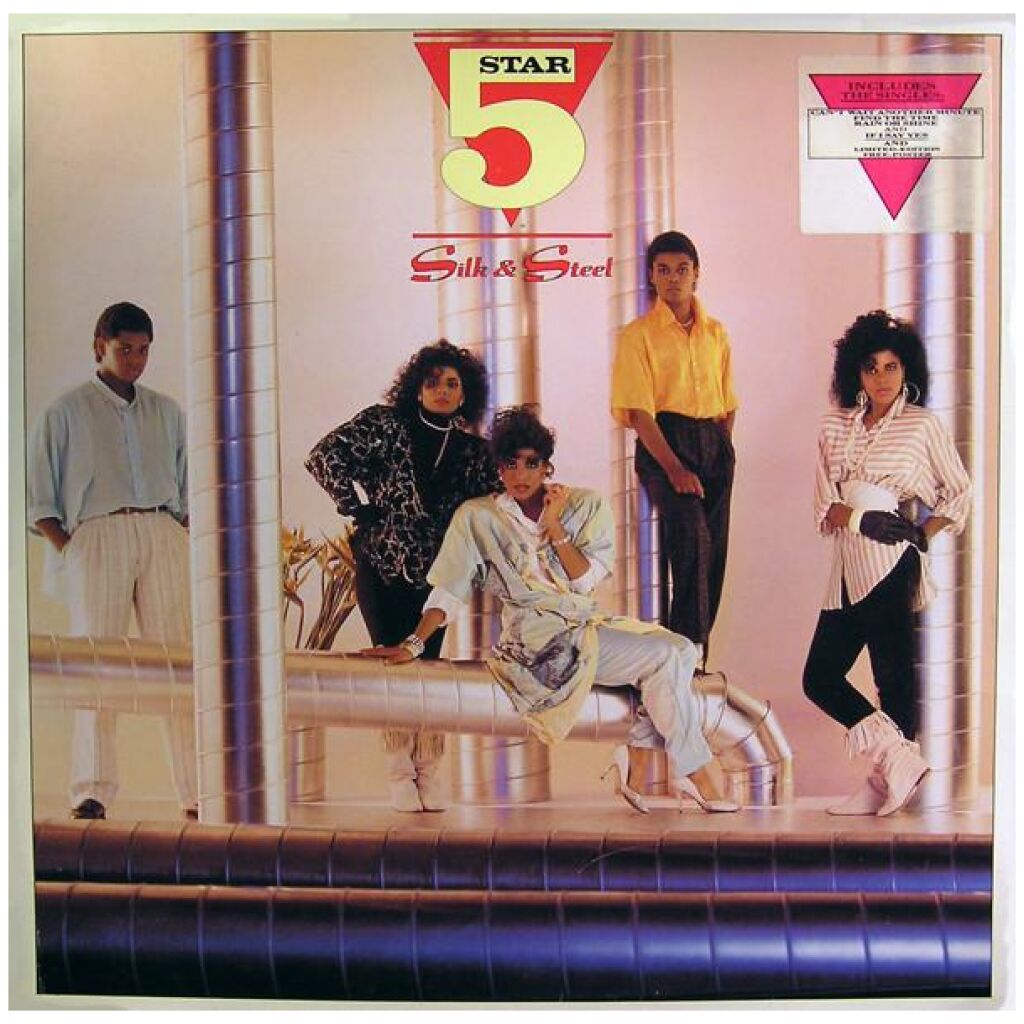 5 Star* - Silk & Steel (LP, Album)