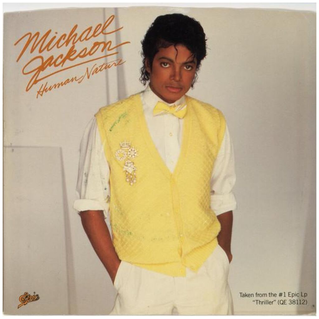 Michael Jackson - Human Nature (7, Single, Styrene, Car)