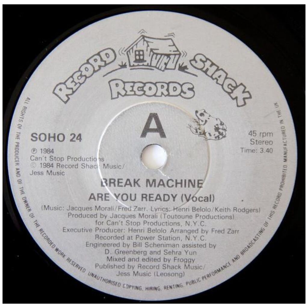 Break Machine - Are You Ready (7, Single)