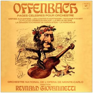 Offenbach* - Orchestre National De LOpéra De Monte-Carlo, Reynald Giovaninetti - Pages Célèbres Pour Orchestre (LP, Comp)>