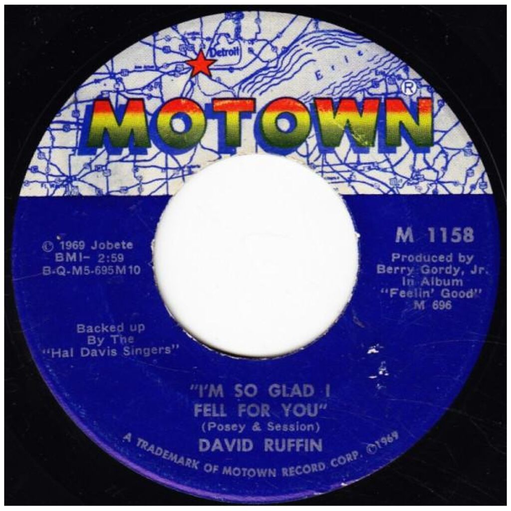 David Ruffin - Im So Glad I Fell For You (7, Single)