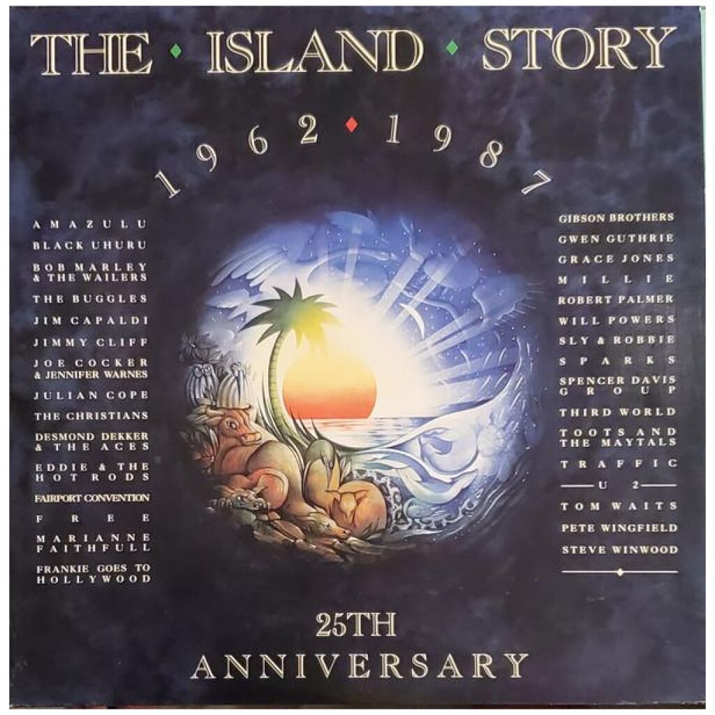 Various - The Island Story 1962-1987 25th Anniversary (2xLP, Comp)