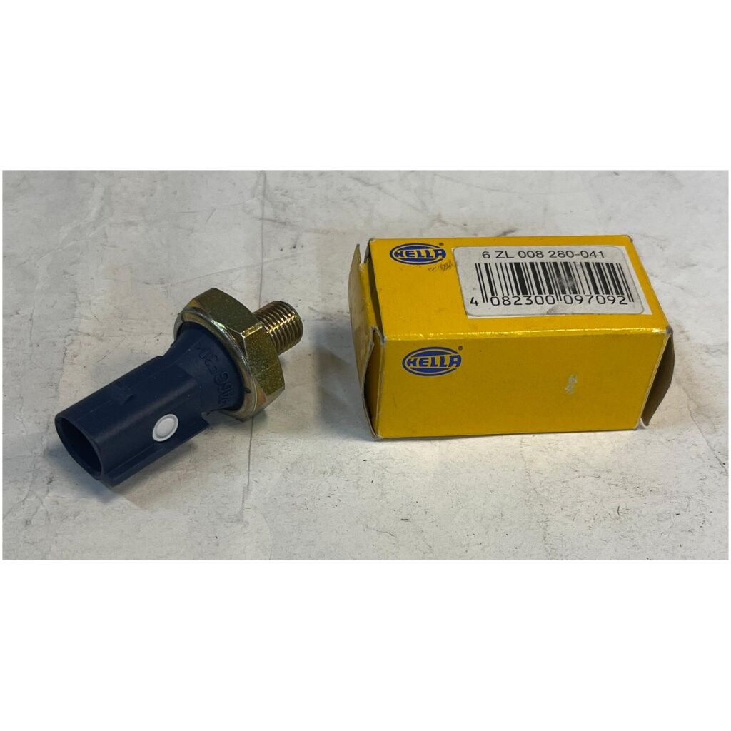 Oljetryckskontakt 12V Audi Seat VW 1991-2001 , Hella 6ZL008280-041