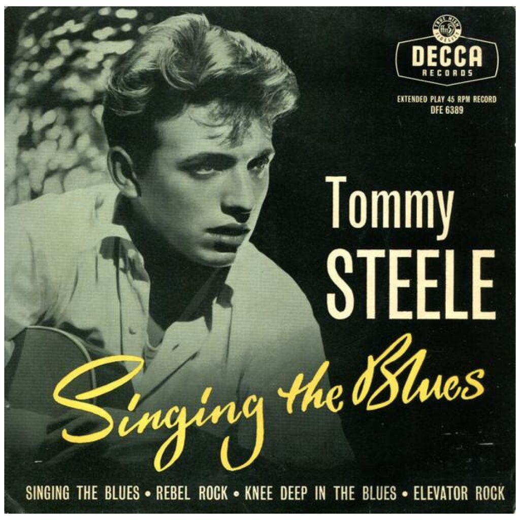 Tommy Steele And The Steelmen - Singing The Blues (7, EP)