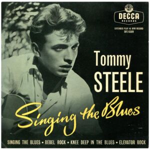 Tommy Steele And The Steelmen - Singing The Blues (7, EP)