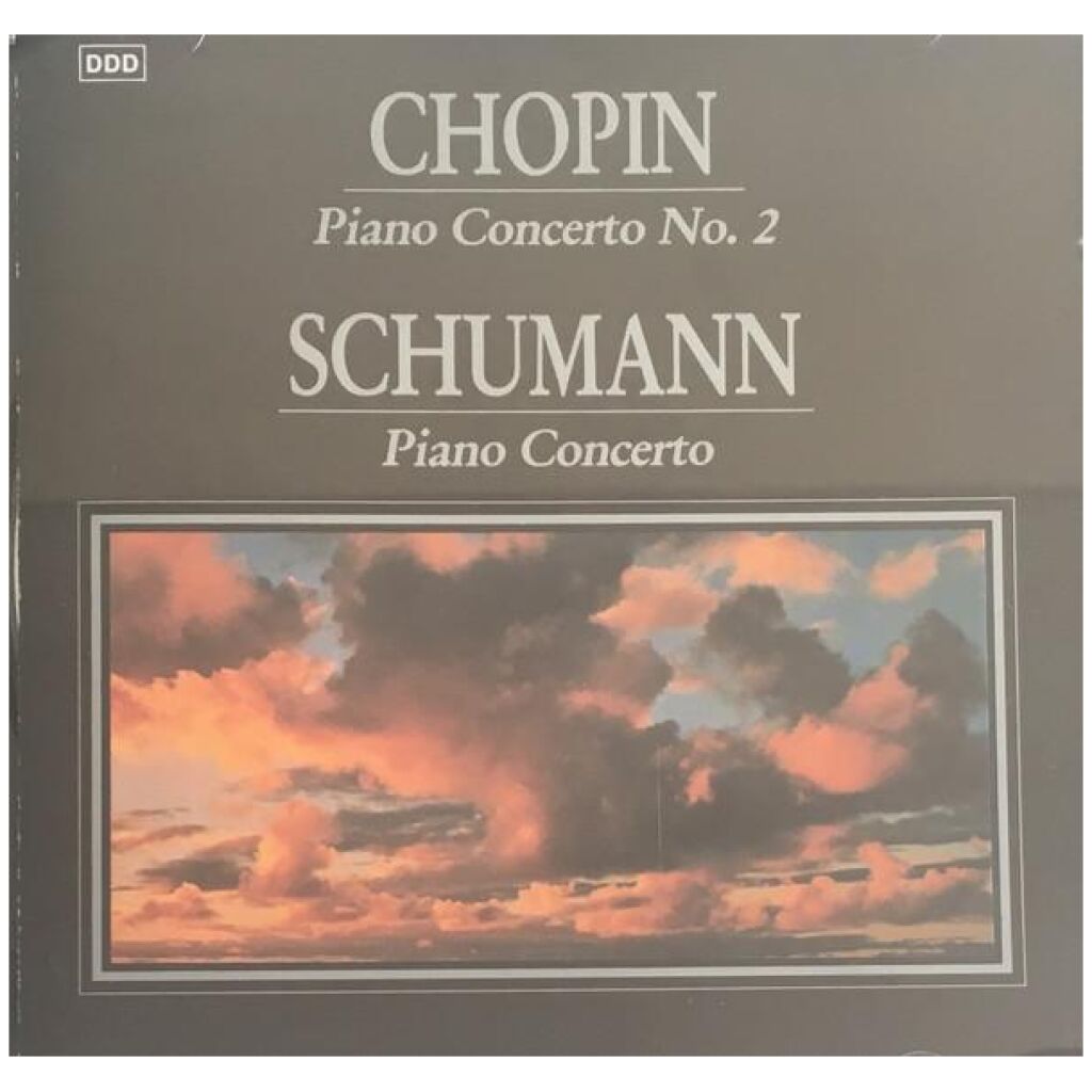 Chopin* / Schumann* - Piano Concerto No. 2 / Piano Concerto (CD)