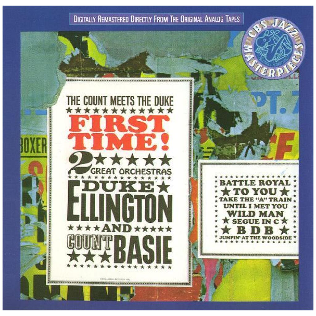 Duke Ellington Orchestra* / Count Basie Orchestra - First Time! The Count Meets The Duke (CD, Album, RE, RM)