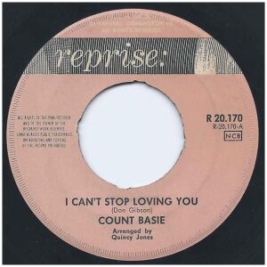 Count Basie - I Cant Stop Loving You / Nice N Easy (7, Single)