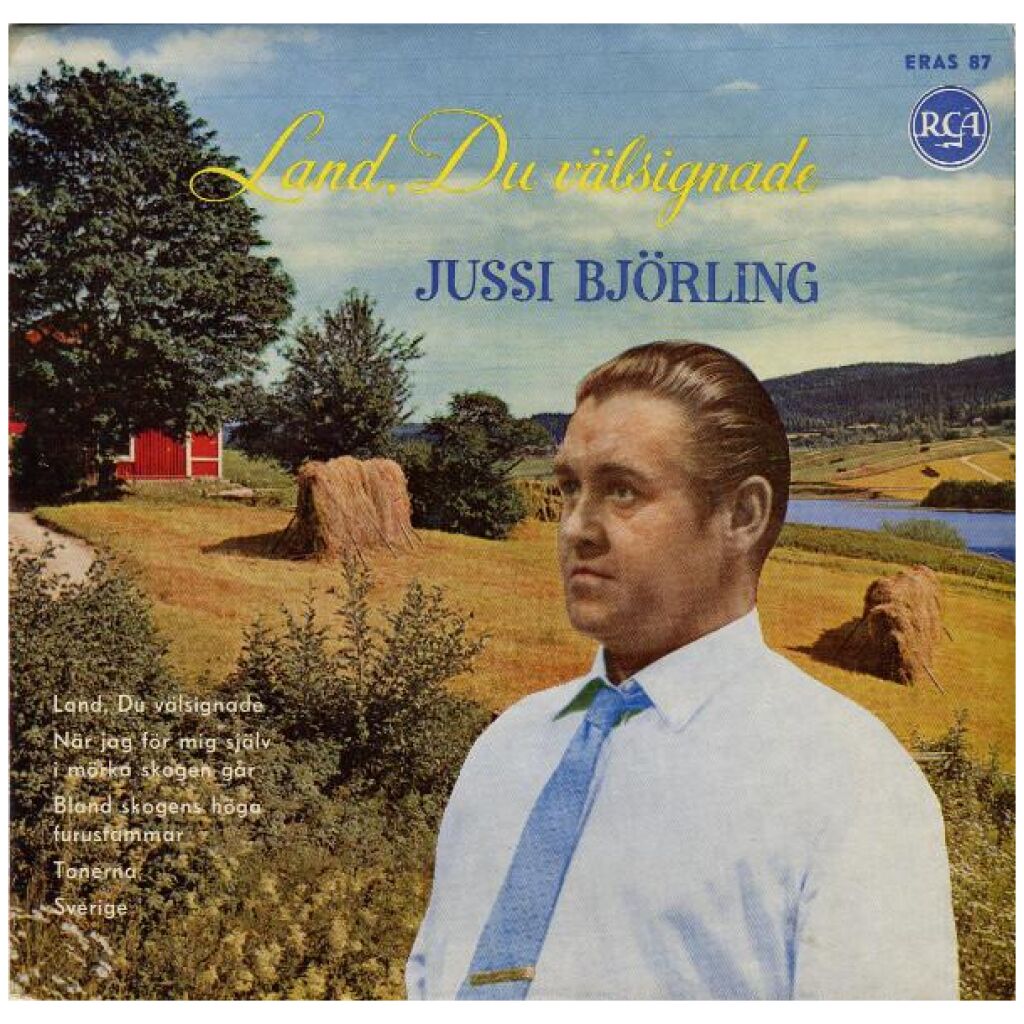 Jussi Björling - Land, Du Välsignade (7, EP)