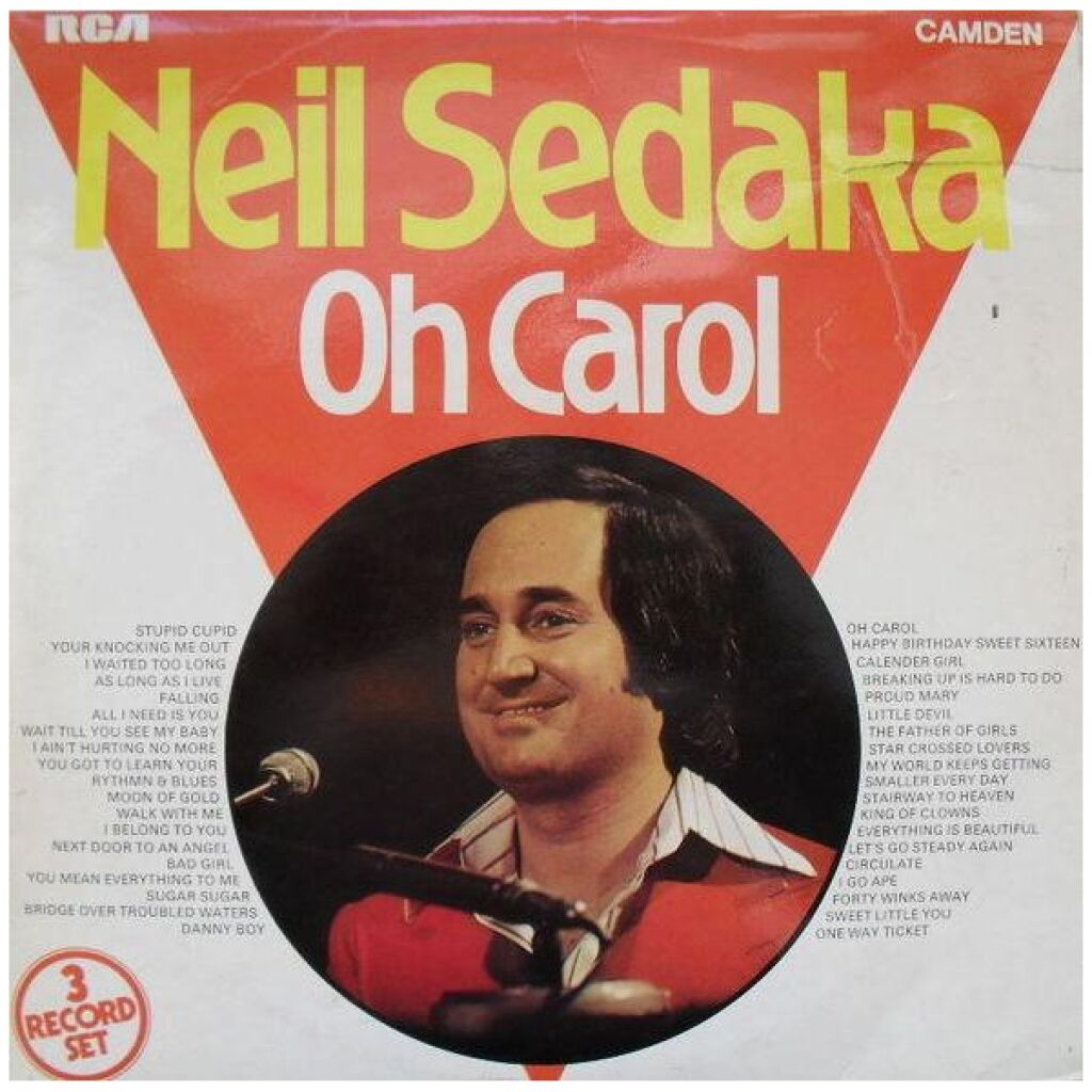 Neil Sedaka - Oh Carol (3xLP, Comp)