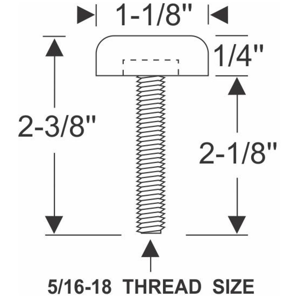 Adjustable Hood Bumper
