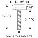 Adjustable Hood Bumper