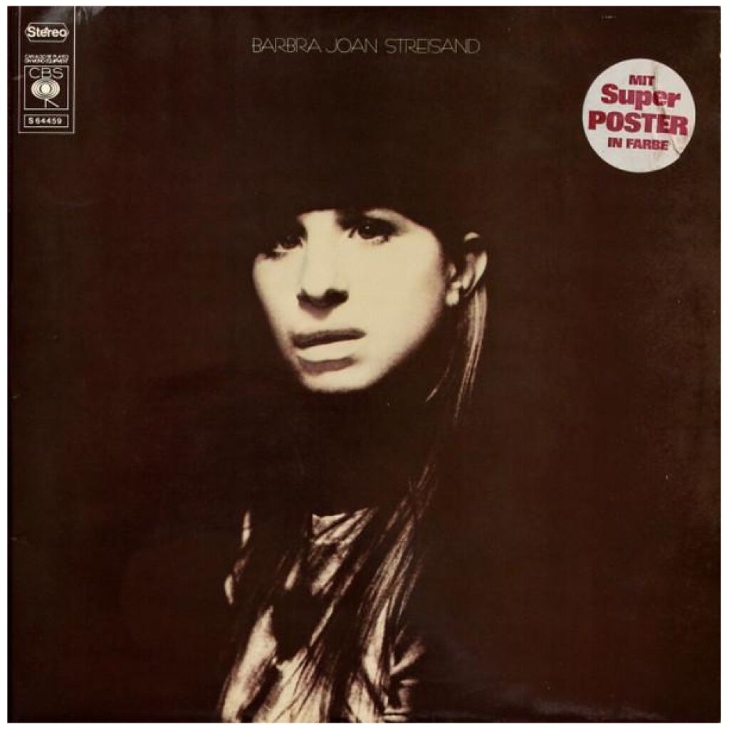 Barbra Streisand - Barbra Joan Streisand (LP, Album, Gat)