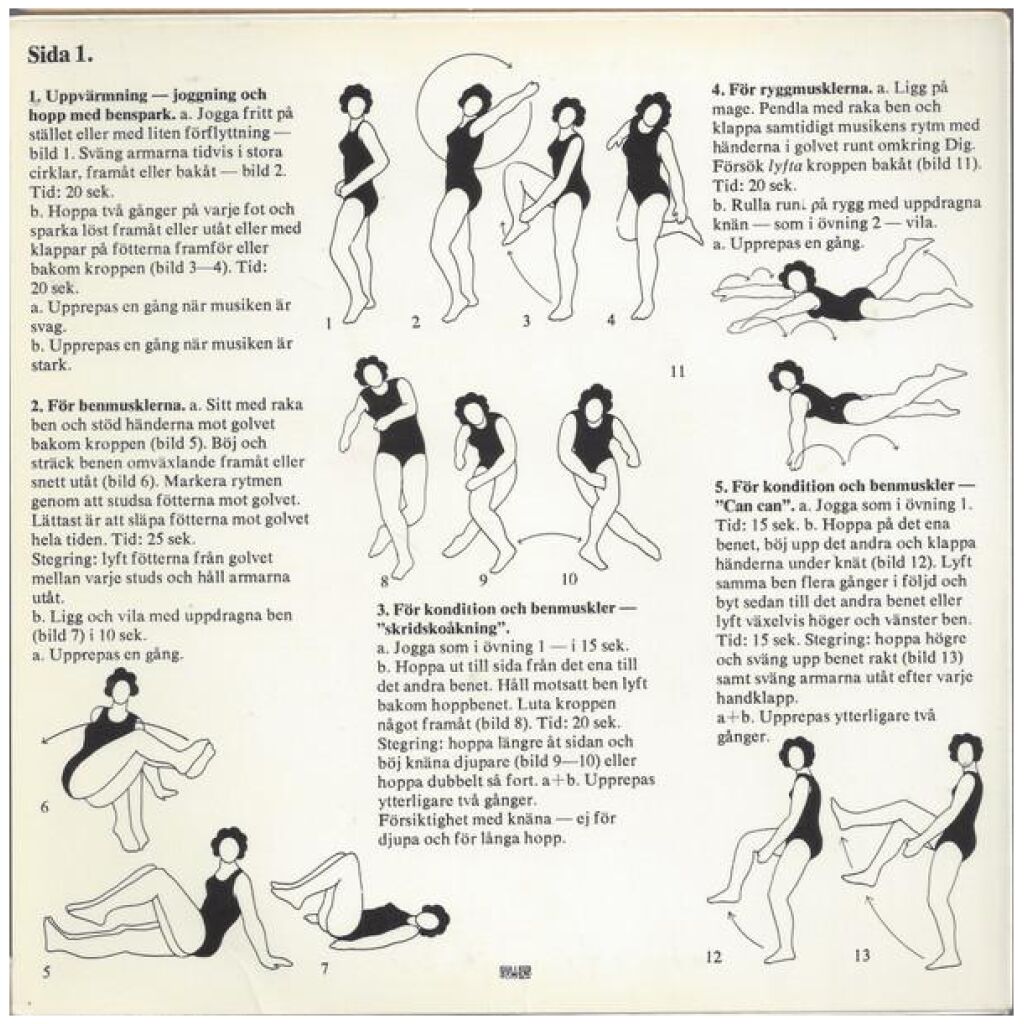 Bengt Bedrup, Arne Domnérus Orkester - Kost och Kondition. Motion Ger Kondition Och Bestämmer Din Portion (7, Mono)