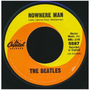 The Beatles - Nowhere Man (7, Single, RP)