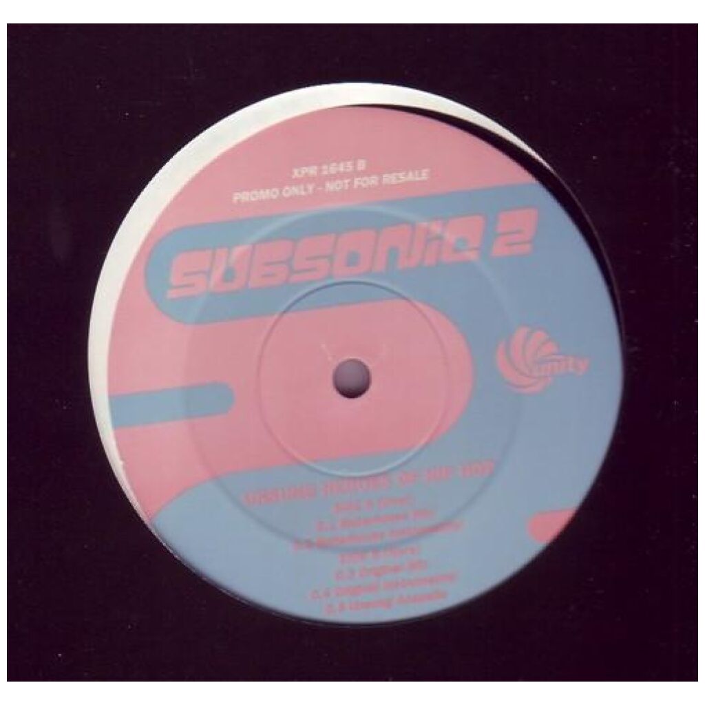 Subsonic 2 - Unsung Heroes Of Hip Hop (12, Promo)