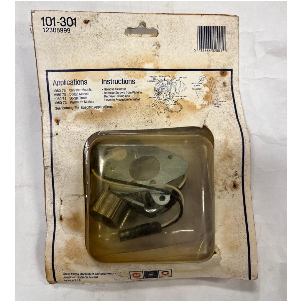 Rep.sats fördelare 6 V8 Chrysler Dodge Plymouth 1973-80 Delco 101-301 , 12308999