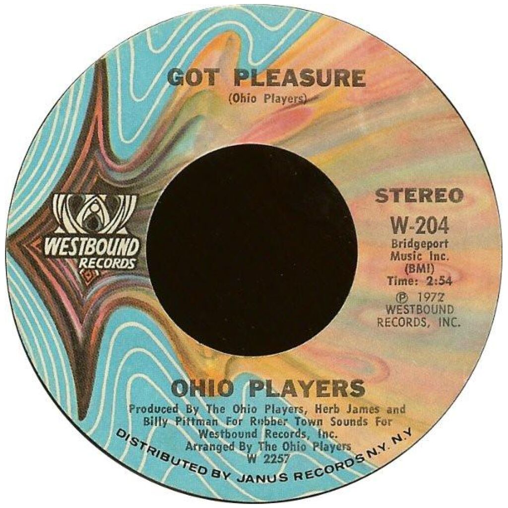 Ohio Players - Got Pleasure (7, Styrene, Pit)