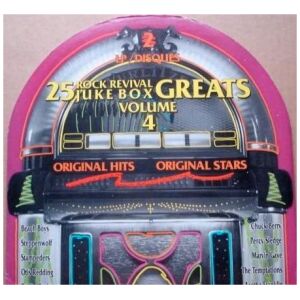 Various - 25 Rock Revival Juke Box Greats Volume 4 (2xLP, Comp)