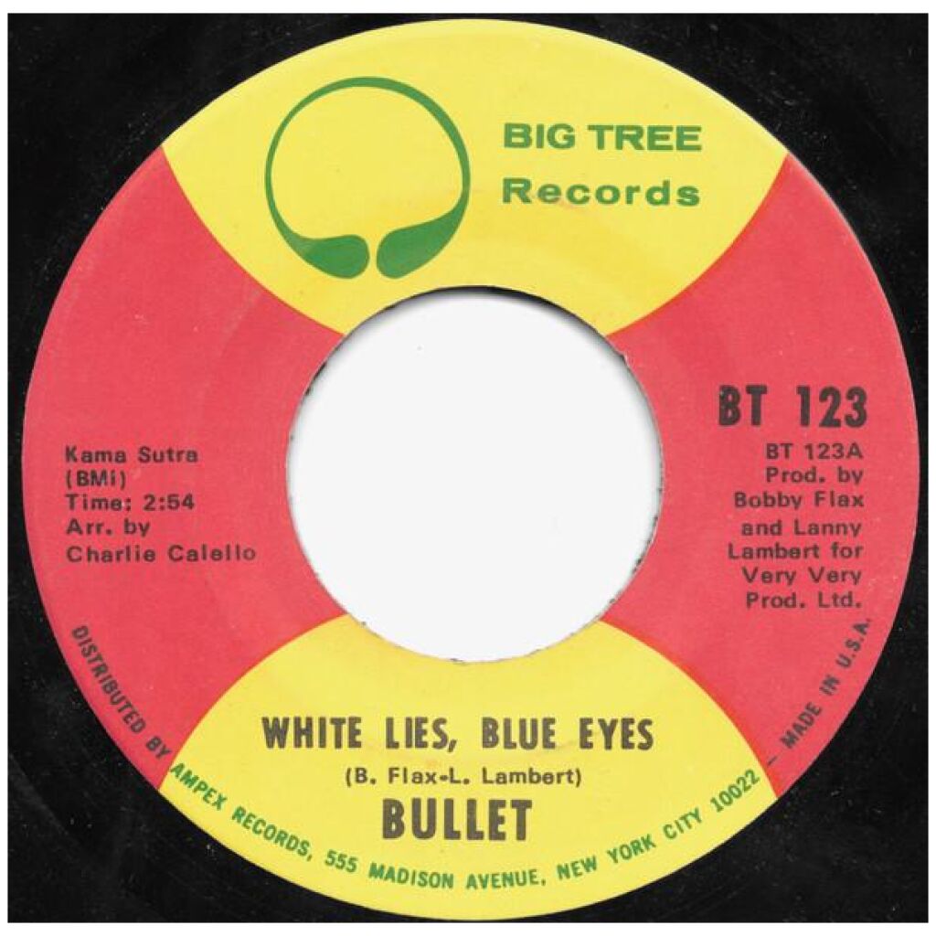 Bullet - White Lies, Blue Eyes (7, Single, ARP)