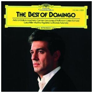 Placido Domingo - The Best Of Domingo - Arias From Aida, Un Ballo In Maschera, Carmen, Les Contes DHoffmann, LElisir DAmore, Luisa Miller, Martha, Rigoletto, La Traviata, Turandot. (LP, Comp)>