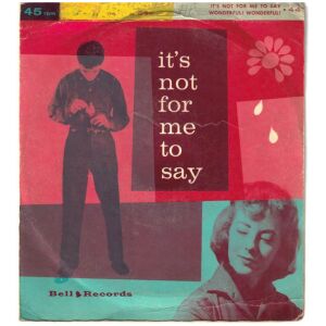 Bob Miller (4) - Its Not For Me To Say (7)